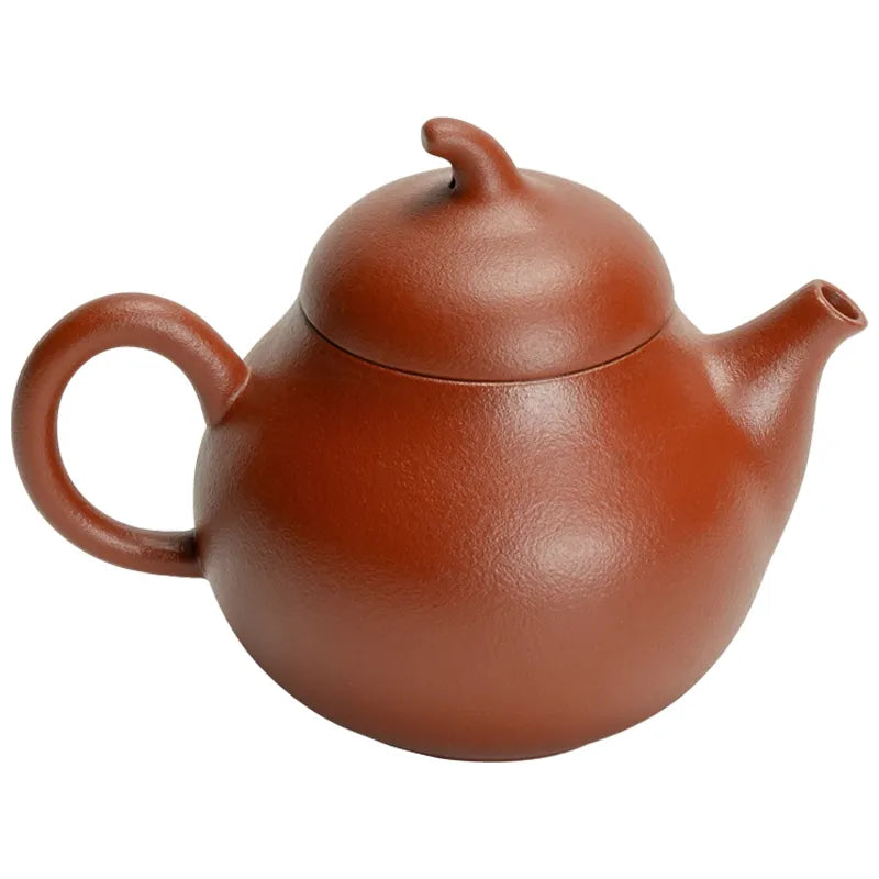 Authentic Yixing Zisha Teapot for Kung Fu Tea Ceremony & Home Brewing with Single-Pot Filter Design