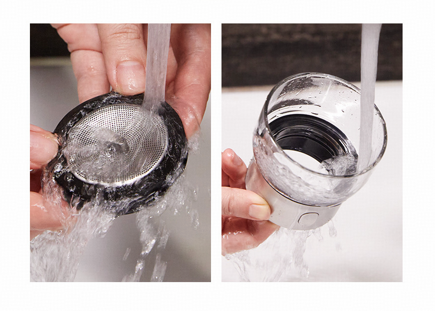 Portable Single-Person Tea Infuser Cup with Heat-Resistant Glass Teaware Set for Travel - Tea & Water Separation