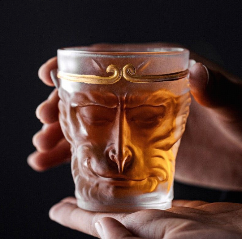*SALE* Wukong - Frosted Glass Heat-Resistant Tea Cup/Mug 110ml