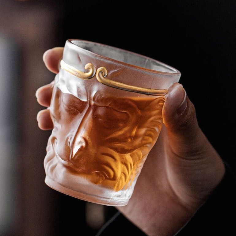 *SALE* Wukong - Frosted Glass Heat-Resistant Tea Cup/Mug 110ml