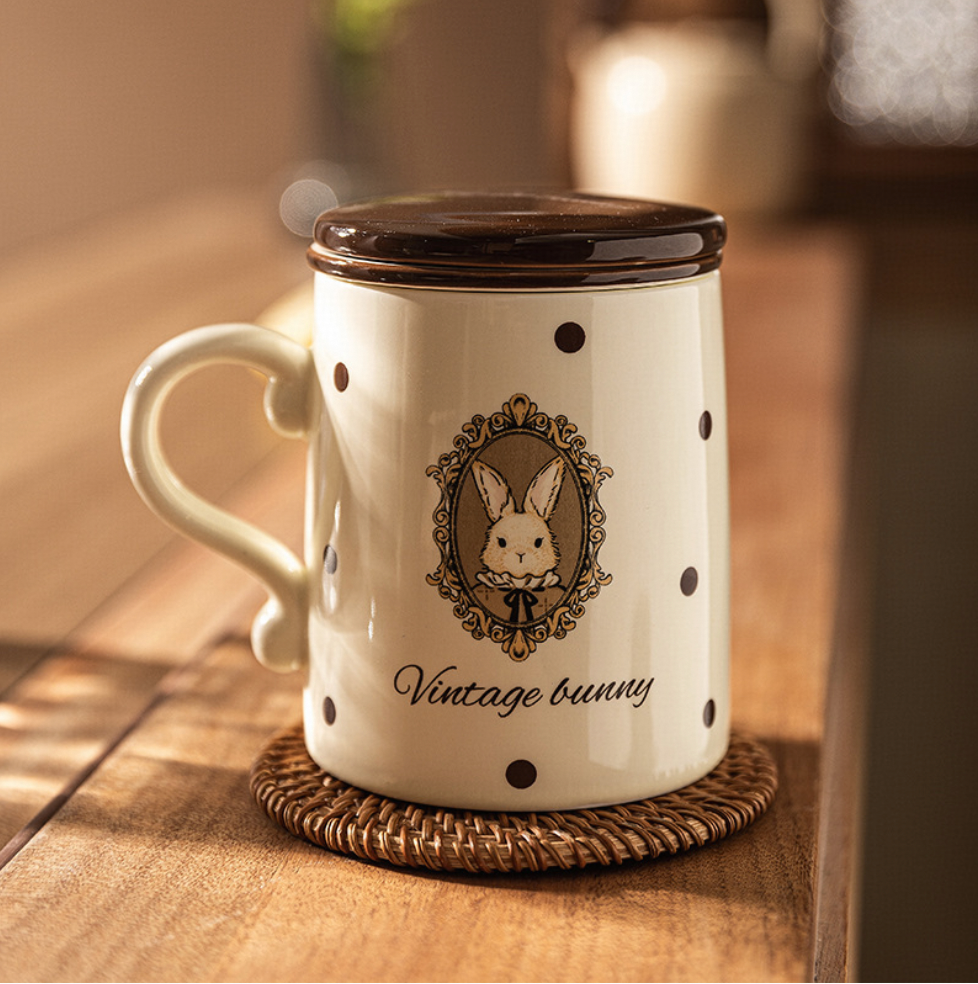 Hera Rabbit Tea Infuser Mug - The Office Must-Have for Tea Lovers