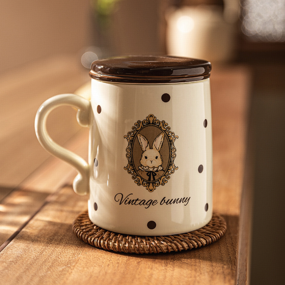Hera Rabbit Tea Infuser Mug - The Office Must-Have for Tea Lovers