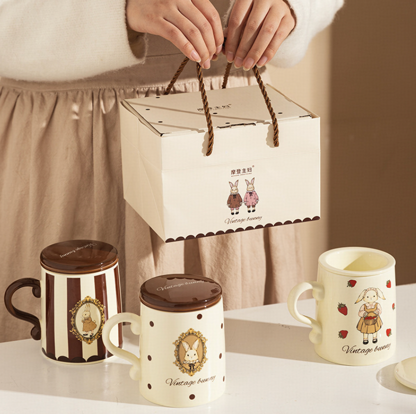 Hera Rabbit Tea Infuser Mug - The Office Must-Have for Tea Lovers