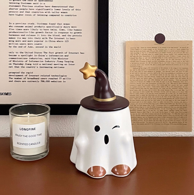 Halloween Themed Ceramic Mug - Easter Bunny, Halloween Ghost, and Christmas Spirits
