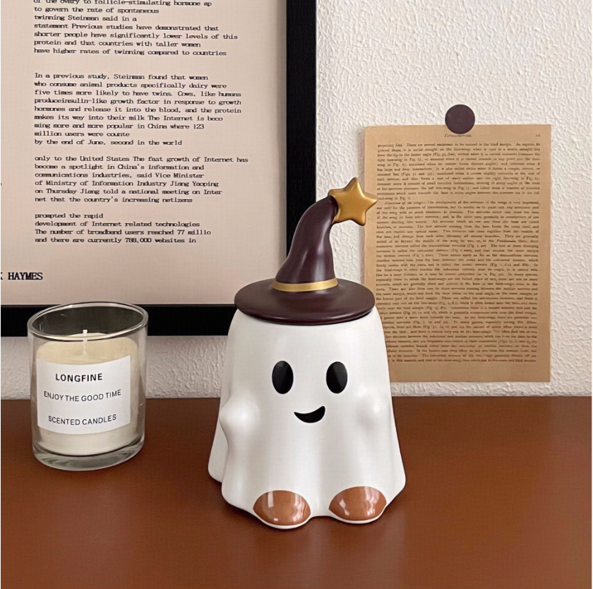 Halloween Themed Ceramic Mug - Easter Bunny, Halloween Ghost, and Christmas Spirits